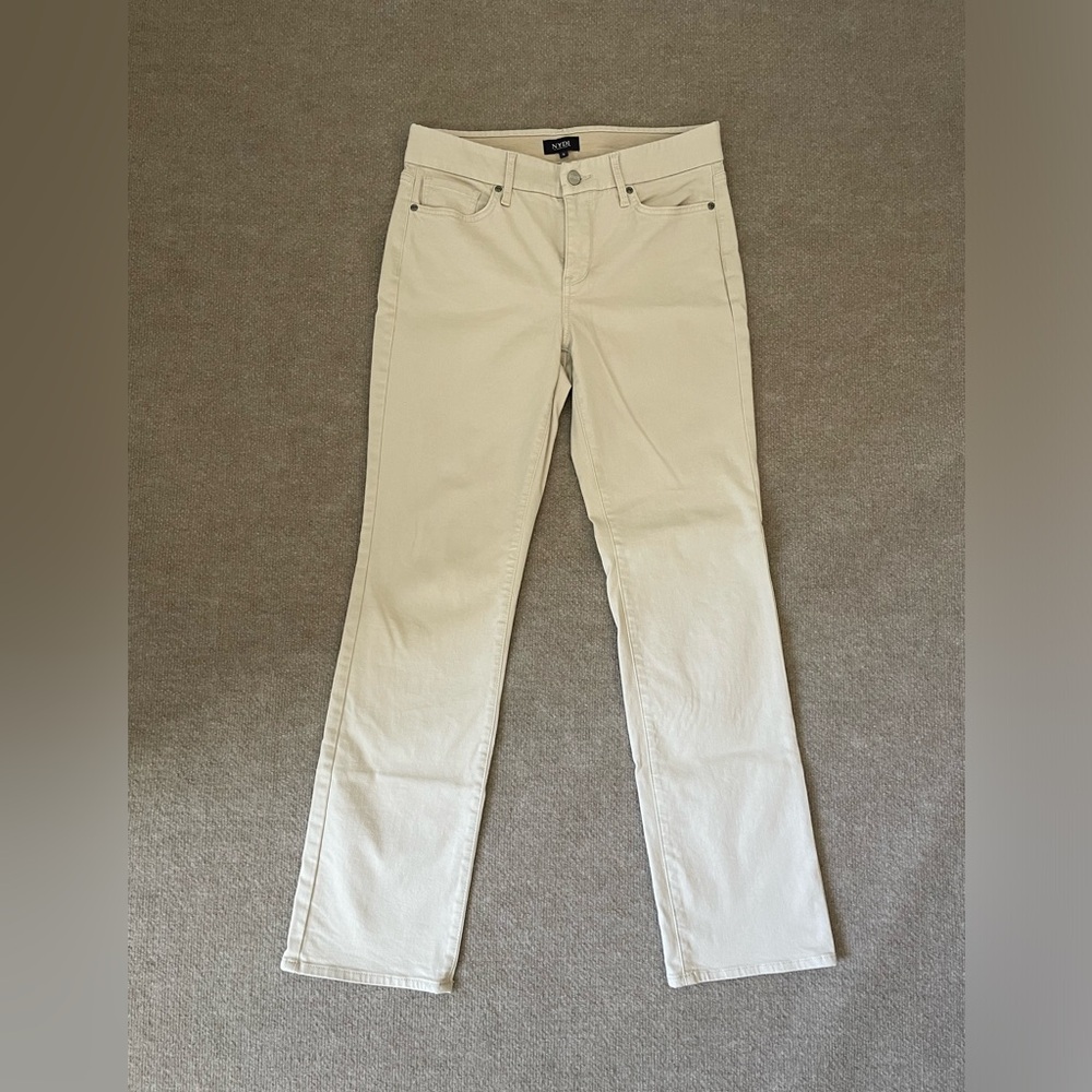 NYDJ, Not Your Daughters Jeans | Waist Match White Jeans